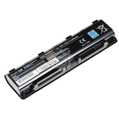 Nešiojamo kompiuterio baterija TOSHIBA PA5109U, 4400mAh GC +++ TOP Balansas Nešiojamo kompiuterio baterija TOSHIBA PA5109U, 4400mAh GC +++ TOP Balansas