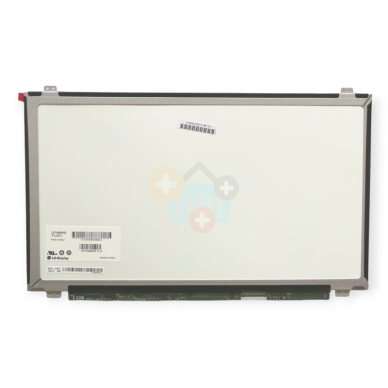 Nešiojamo kompiuterio ekranas 15.6" 1366x768, HD, LED, SLIM, matinis, 40pin (dešinėje), A+ Nešiojamo kompiuterio ekranas 15.6" 1366x768, HD, LED, SLIM, matinis, 40pin (dešinėje), A+