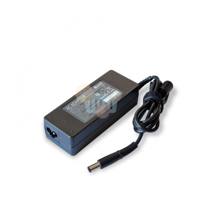 Nešiojamo kompiuterio įkroviklis DELL 90W 19.5V 4.62A (3PIN 7.4) +++ TOP Saugumas