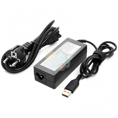 Nešiojamo kompiuterio įkroviklis LENOVO 65W 20V (GX20H34904 ) 1
