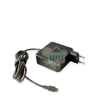 Nešiojamo kompiuterio įkroviklis USB-C 65W SLIM PD +++ TOP Mobilumas Nešiojamo kompiuterio įkroviklis USB-C 65W SLIM PD +++ TOP Mobilumas
