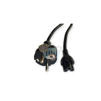 Nešiojamo kompiuterio maitinimo laidas Asus 220V ( CEE 7/7) -> C5 0.9m, juodas ORIGINALUS Nešiojamo kompiuterio maitinimo laidas Asus 220V ( CEE 7/7) -> C5 0.9m, juodas ORIGINALUS