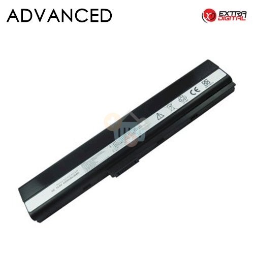 Nešiojamo kompiuterio baterija Asus A52 / K42 / K52 / X52 A32-K52, 5200mAh