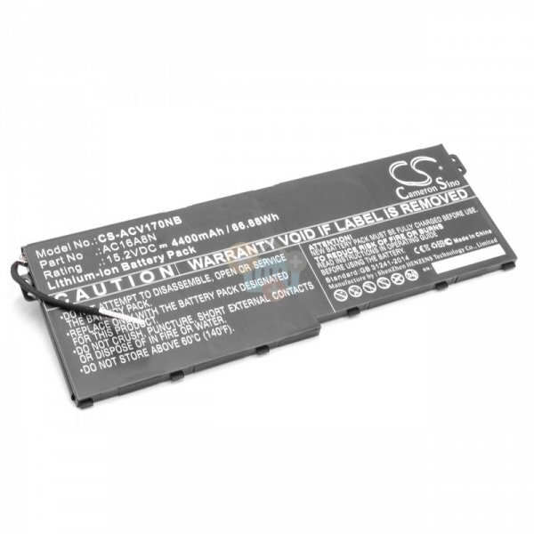 Nešiojamo kompiuterio baterija ACER AC16A8N, 4400mAh / 66.88Wh +++ TOP Balansas Nešiojamo kompiuterio baterija ACER AC16A8N, 4400mAh / 66.88Wh +++ TOP Balansas