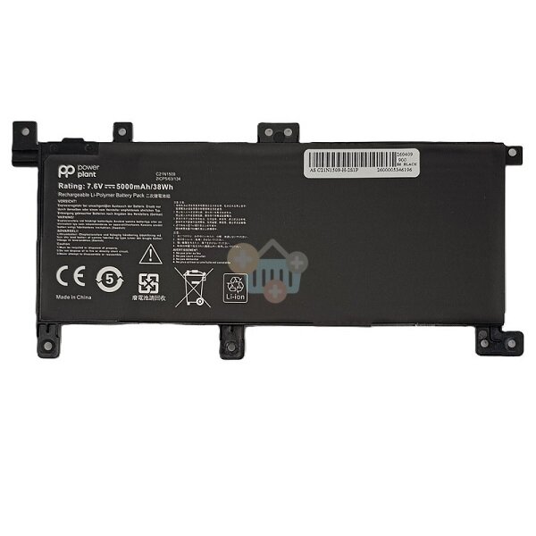 Nešiojamo kompiuterio baterija Asus VivoBook X556 / F556 / K556 / R558 C21N1509, 5000mAh, 38Wh