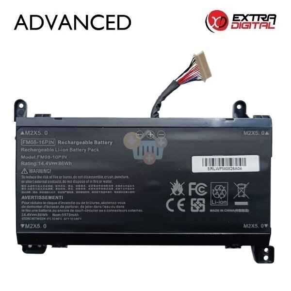 Nešiojamo kompiuterio baterija HP Omen 17-AN FM08 5973mAh 86Wh 16 pin Nešiojamo kompiuterio baterija HP Omen 17-AN FM08 5973mAh 86Wh 16 pin