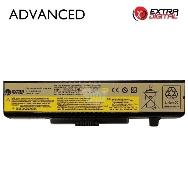 Nešiojamo kompiuterio baterija Lenovo IdeaPad G480 / G580 / G500 / Z580, ThinkPad Edge E430 / E530 L11L6Y01 4400mAh 49Wh Nešiojamo kompiuterio baterija Lenovo IdeaPad G480 / G580 / G500 / Z580, ThinkPad Edge E430 / E530 L11L6Y01 4400mAh 49Wh