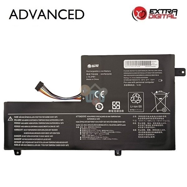Nešiojamo kompiuterio baterija Lenovo IdeaPad 330S-14AST / 330S-14IKB / 330S-15ARR / 330S-15AST / 330S-15IKB L15L3PB1 3600mAh 40Wh