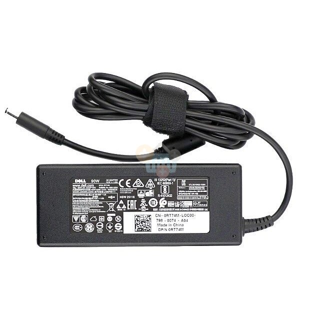 Nešiojamo kompiuterio įkroviklis DELL 90W 19.5V 4.62A 4.5MM +++ TOP Kokybė