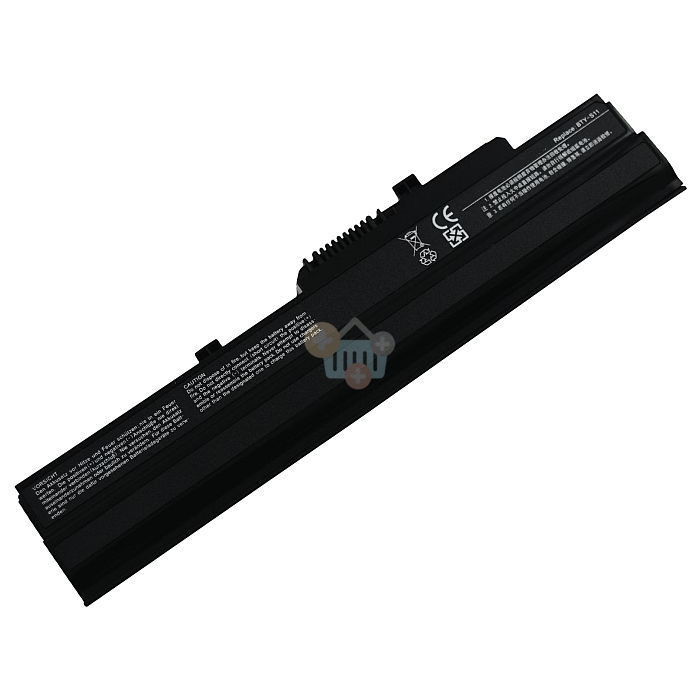 Nešiojamo kompiuterio baterija MSI BTY-S12, 5200mAh Nešiojamo kompiuterio baterija MSI BTY-S12, 5200mAh