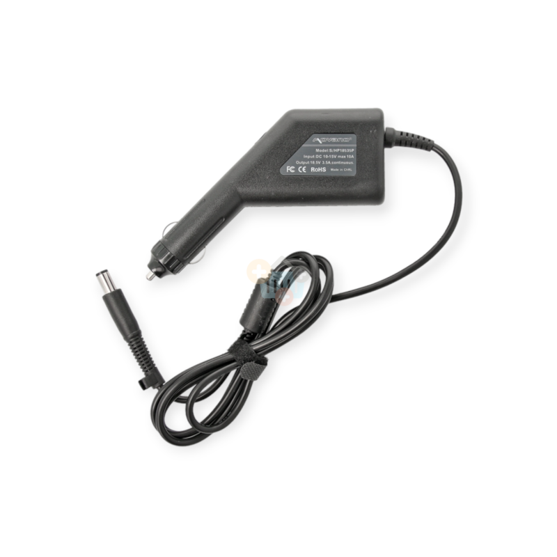 Nešiojamo kompiuterio automobilinis įkroviklis HP 65W 18.5V 3.5A (7.4 Barrel tip) Nešiojamo kompiuterio automobilinis įkroviklis HP 65W 18.5V 3.5A (7.4 Barrel tip)