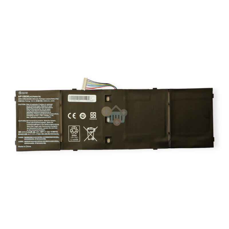 Nešiojamo kompiuterio baterija ACER AP13B3K, 53Wh +++ TOP Balansas Nešiojamo kompiuterio baterija ACER AP13B3K, 53Wh +++ TOP Balansas