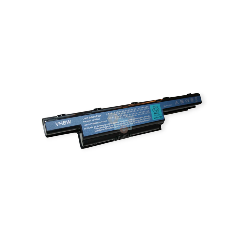 Nešiojamo kompiuterio baterija ACER AS10D31 (AS10D51), 6600mAh +++ TOP Mobilumas