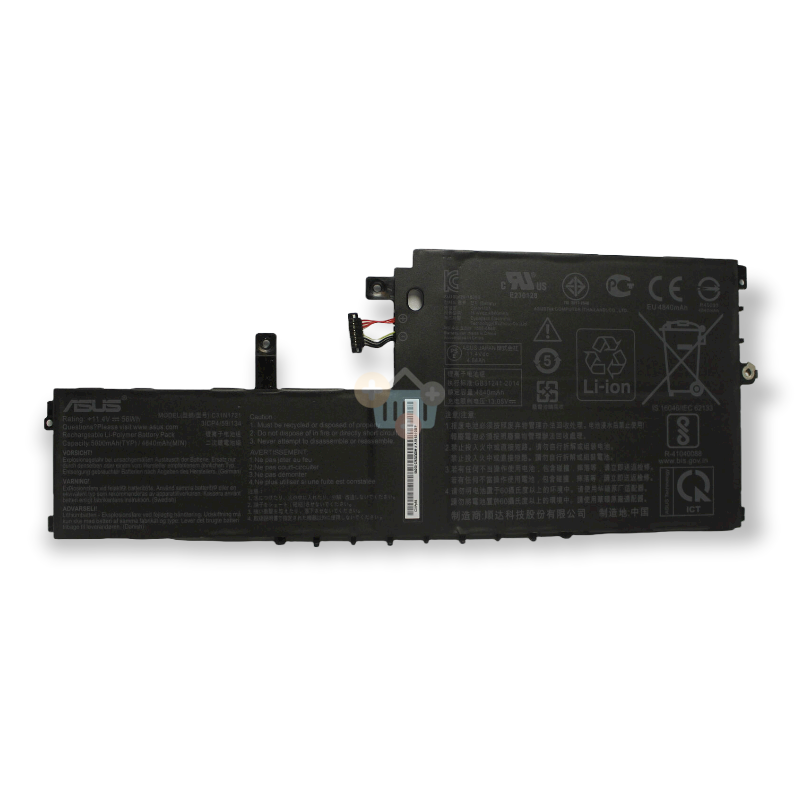 Nešiojamo kompiuterio baterija ASUS 3|CP4/59/134, 56Wh +++ TOP Saugumas Nešiojamo kompiuterio baterija ASUS 3|CP4/59/134, 56Wh +++ TOP Saugumas