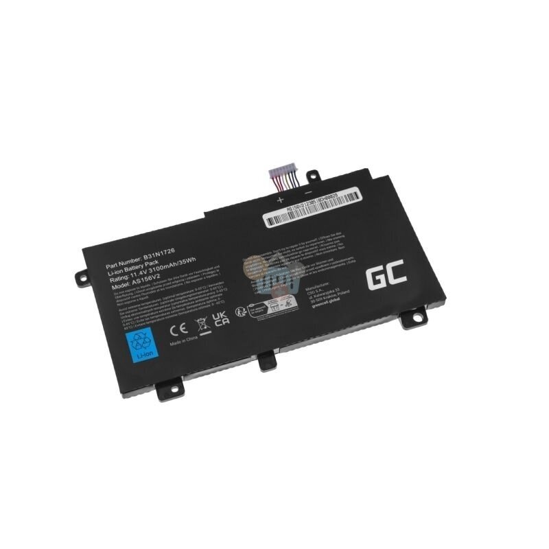 Nešiojamo kompiuterio baterija ASUS B31N1726 35Wh+++ TOP Balansas