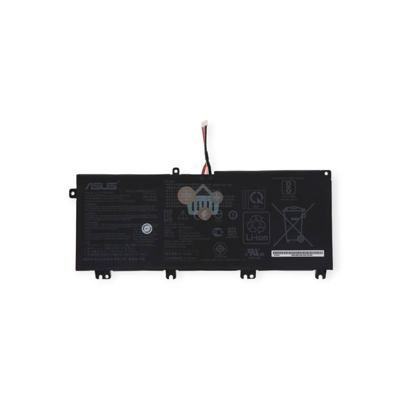 Nešiojamo kompiuterio baterija ASUS B41N1711, 64Wh +++ TOP Saugumas