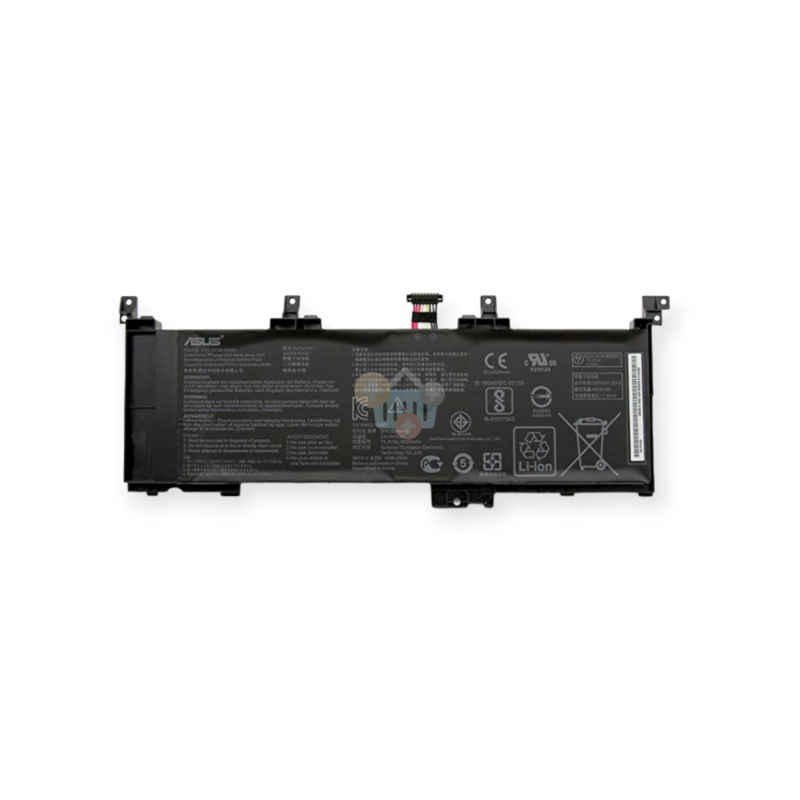 Nešiojamo kompiuterio baterija ASUS C41N1531, 62Wh +++ TOP Saugumas Nešiojamo kompiuterio baterija ASUS C41N1531, 62Wh +++ TOP Saugumas