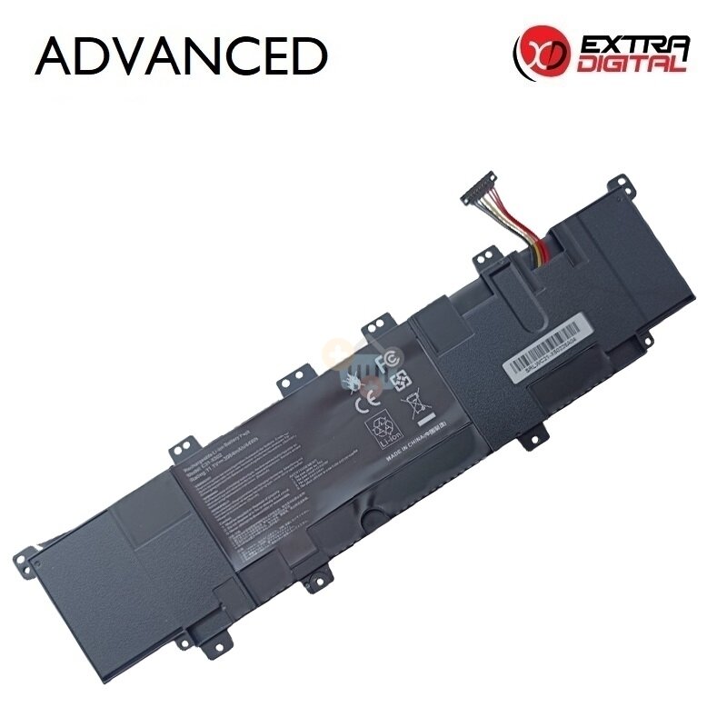Nešiojamo kompiuterio baterija Asus VivoBook S500 / S502 / X502 C31-X502, 3964mAh, 44Wh