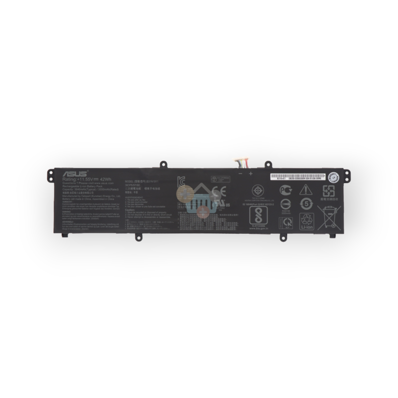 Nešiojamo kompiuterio baterija ASUS C31N1911, 3550mAh/ 42Wh +++ TOP Saugumas