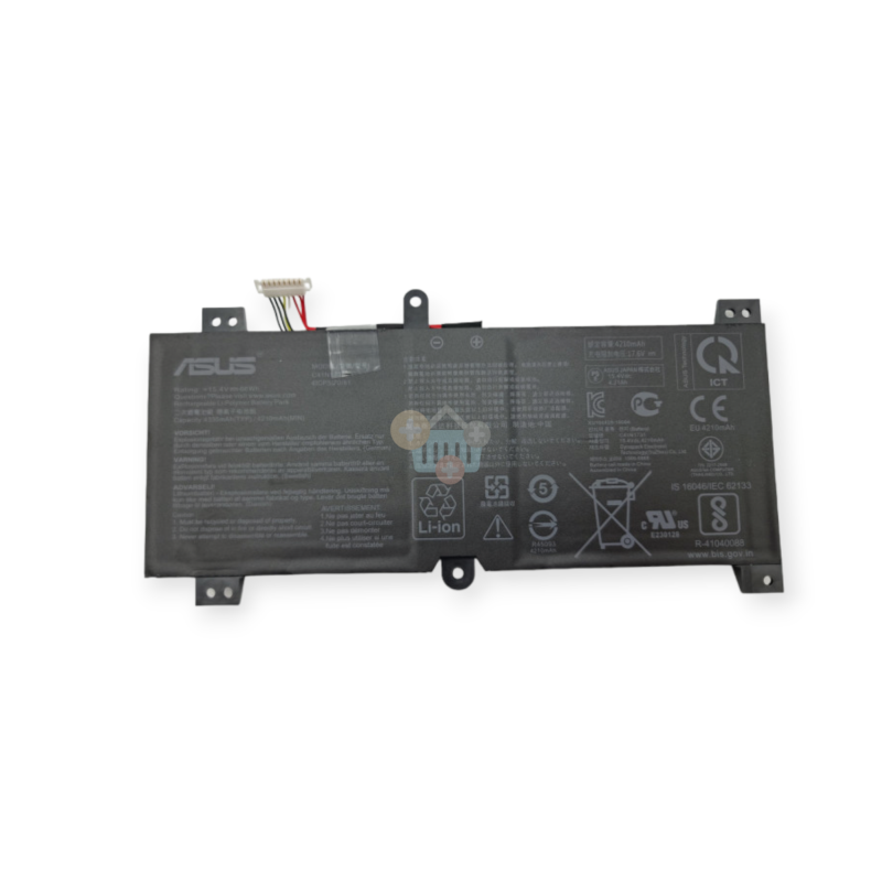 Nešiojamo kompiuterio baterija ASUS C41N1731, 66Wh +++ TOP Saugumas Nešiojamo kompiuterio baterija ASUS C41N1731, 66Wh +++ TOP Saugumas