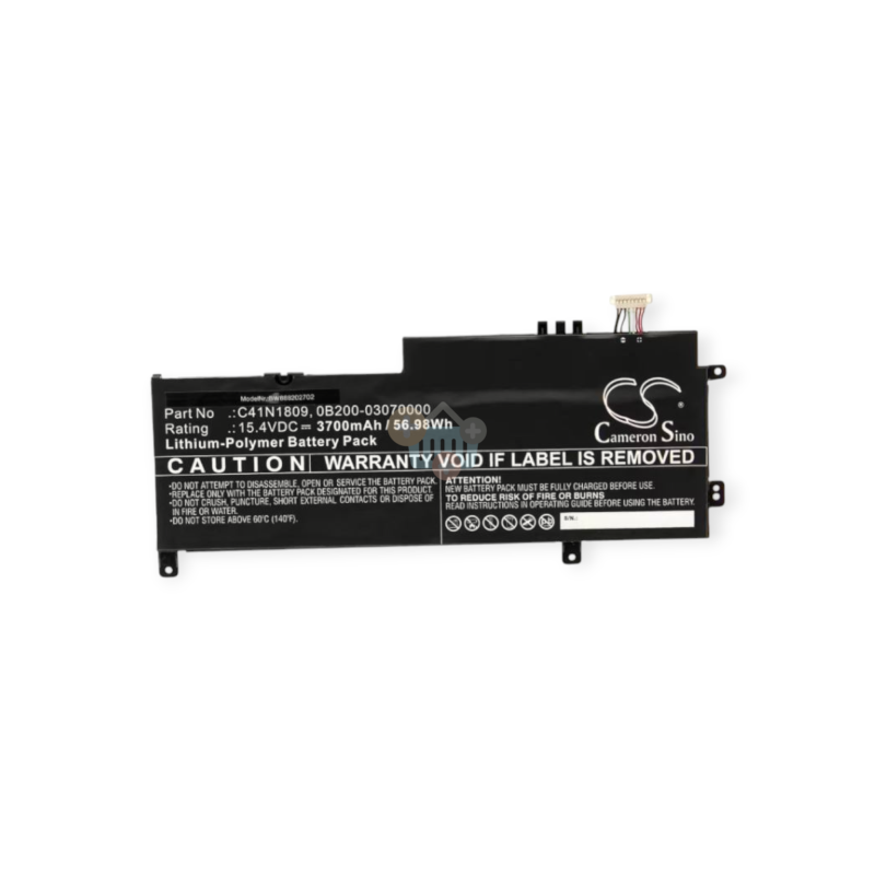 Nešiojamo kompiuterio baterija ASUS C41N1809, 56.98Wh +++ TOP Efektyvumas Nešiojamo kompiuterio baterija ASUS C41N1809, 56.98Wh +++ TOP Efektyvumas
