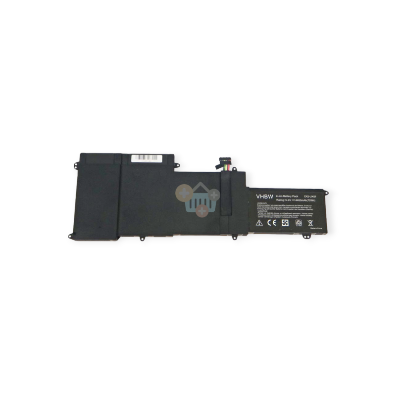 Nešiojamo kompiuterio baterija ASUS C42-UX51, 70Wh +++ TOP Efektyvumas Nešiojamo kompiuterio baterija ASUS C42-UX51, 70Wh +++ TOP Efektyvumas