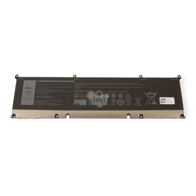 Nešiojamo kompiuterio baterija DELL 69KF2 86Wh +++ TOP Saugumas