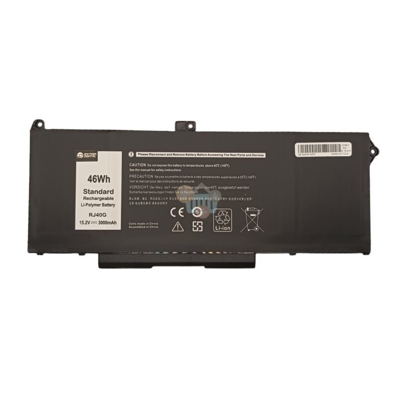 Nešiojamo kompiuterio baterija DELL RJ40G, 46 Wh/3000mAh  +++ TOP Balansas
