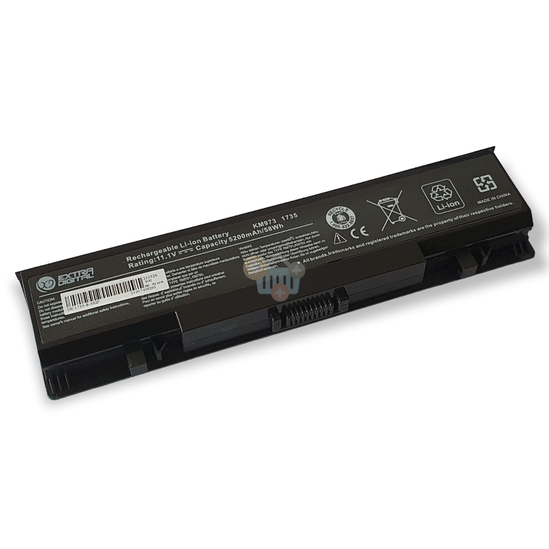 Nešiojamo kompiuterio baterija DELL RM791, 5200mAh +++ TOP Efektyvumas Nešiojamo kompiuterio baterija DELL RM791, 5200mAh +++ TOP Efektyvumas