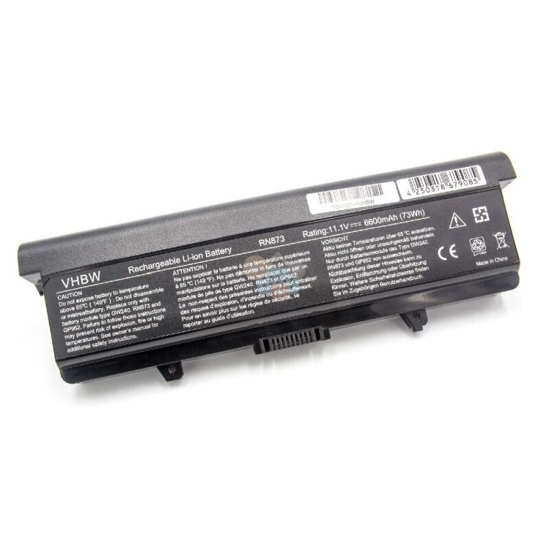 Nešiojamo kompiuterio baterija DELL UM230, 6600mAh +++ TOP Mobilumas