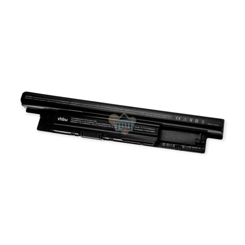 Nešiojamo kompiuterio baterija DELL XCMRD, 5200mAh +++ TOP Efektyvumas