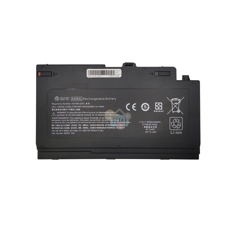 Nešiojamo kompiuterio baterija HP AA06XL, 8300mAh/95Wh +++ TOP Efektyvumas