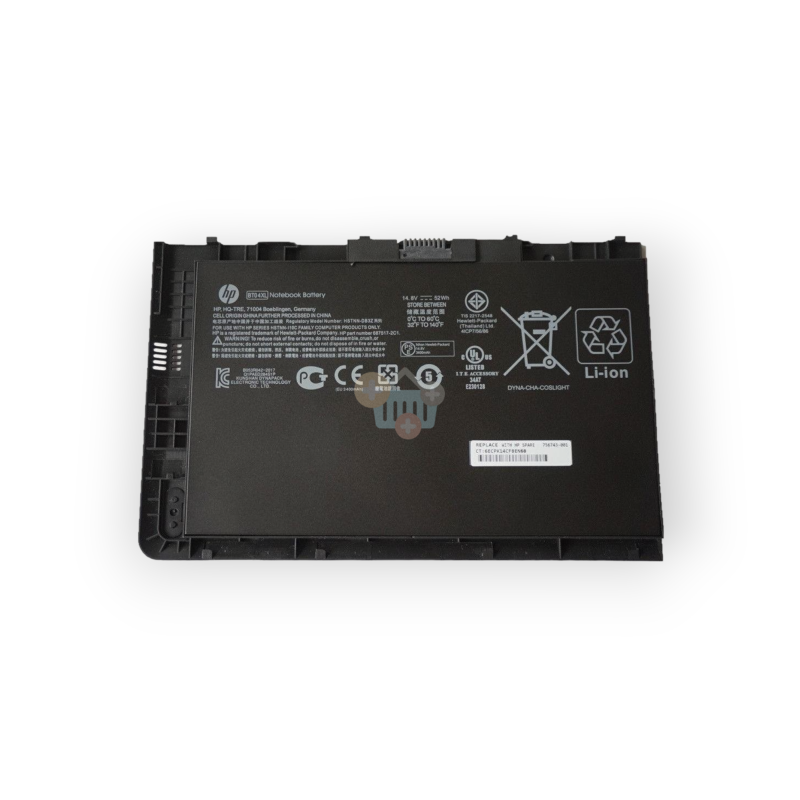 Nešiojamo kompiuterio baterija HP BT04XL, 52Wh +++ TOP Saugumas Nešiojamo kompiuterio baterija HP BT04XL, 52Wh +++ TOP Saugumas