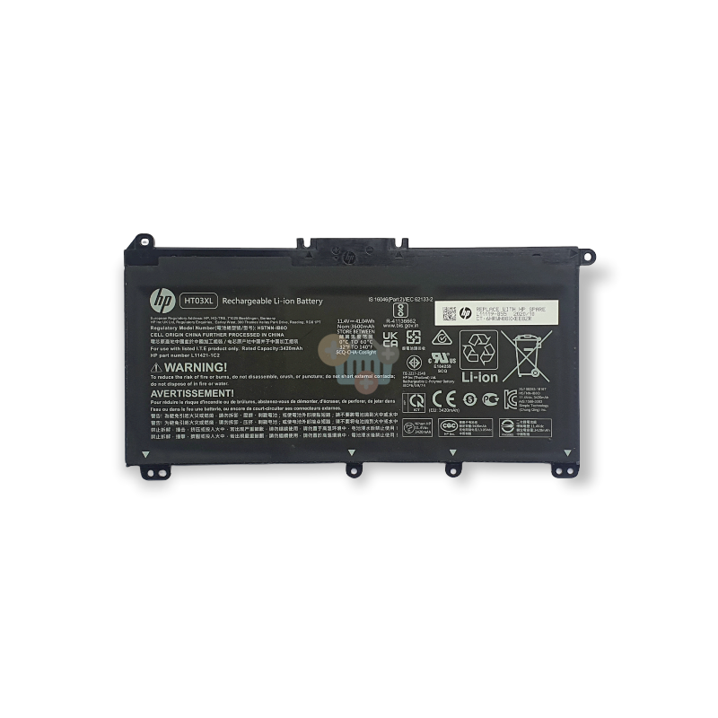 Nešiojamo kompiuterio baterija HP HT03XL, 41Wh +++ TOP Kokybė Nešiojamo kompiuterio baterija HP HT03XL, 41Wh +++ TOP Kokybė
