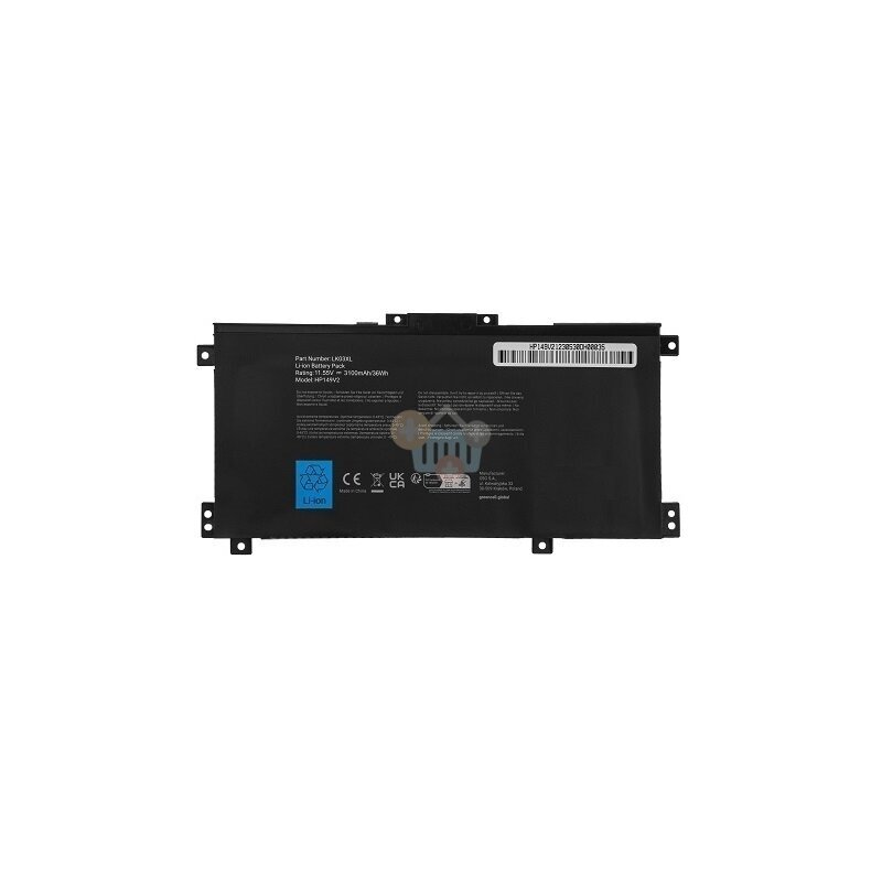Nešiojamo kompiuterio baterija HP LK03XL, 3500mAh +++ TOP Balansas