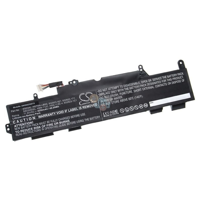 Nešiojamo kompiuterio baterija HP SS03XL, 933321-855 49.09Wh +++ TOP Balansas