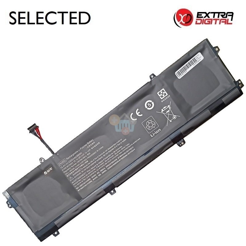 Nešiojamo kompiuterio baterija HP ZBook Studio G3 / G4 ZN08XL 4300mAh 66Wh Nešiojamo kompiuterio baterija HP ZBook Studio G3 / G4 ZN08XL 4300mAh 66Wh