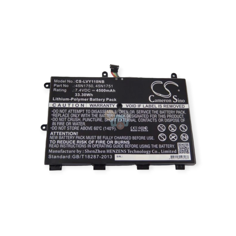 Nešiojamo kompiuterio baterija LENOVO 45N1750, 4500mAh +++ TOP Balansas Nešiojamo kompiuterio baterija LENOVO 45N1750, 4500mAh +++ TOP Balansas
