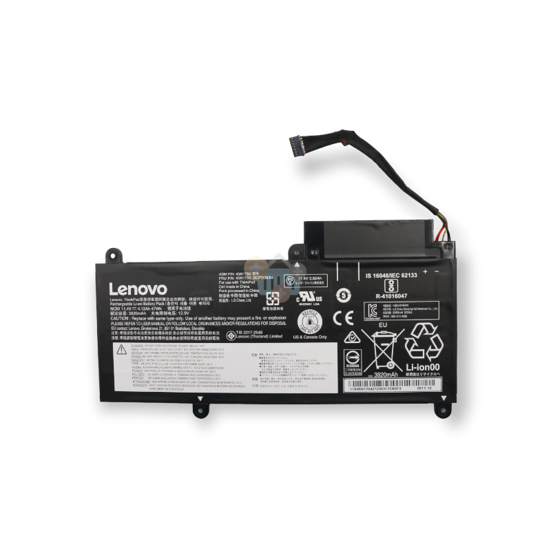 Nešiojamo kompiuterio baterija LENOVO 45N1753 47Wh +++ TOP Saugumas Nešiojamo kompiuterio baterija LENOVO 45N1753 47Wh +++ TOP Saugumas