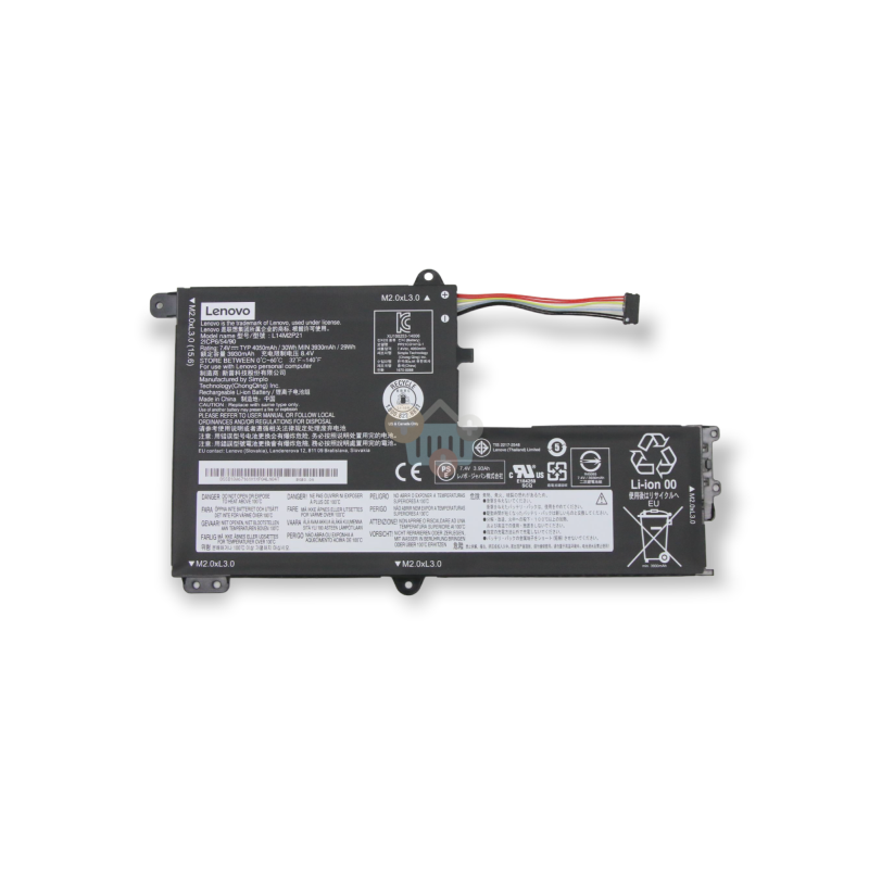 Nešiojamo kompiuterio baterija LENOVO L14M2P21 (2ICP6/54/90) , 30Wh +++ TOP Saugumas Nešiojamo kompiuterio baterija LENOVO L14M2P21 (2ICP6/54/90) , 30Wh +++ TOP Saugumas