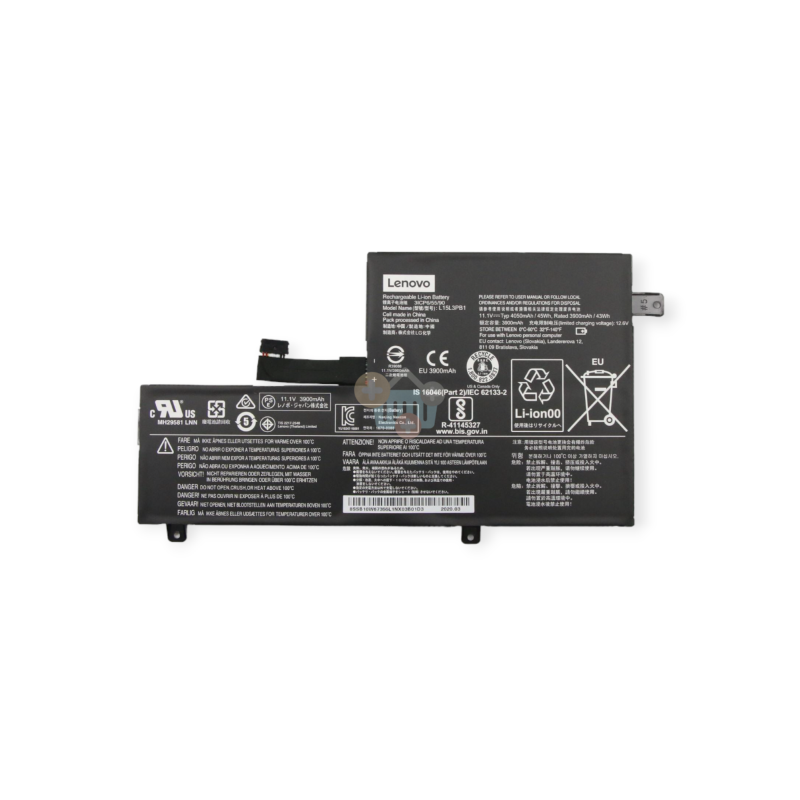 Nešiojamo kompiuterio baterija LENOVO L15L3PB1, 45Wh +++ TOP Saugumas Nešiojamo kompiuterio baterija LENOVO L15L3PB1, 45Wh +++ TOP Saugumas