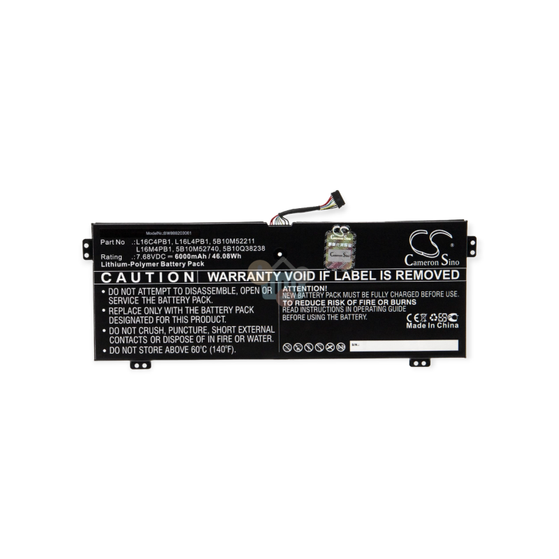 Nešiojamo kompiuterio baterija LENOVO L16C4PB1, 46Wh +++ TOP Balansas Nešiojamo kompiuterio baterija LENOVO L16C4PB1, 46Wh +++ TOP Balansas