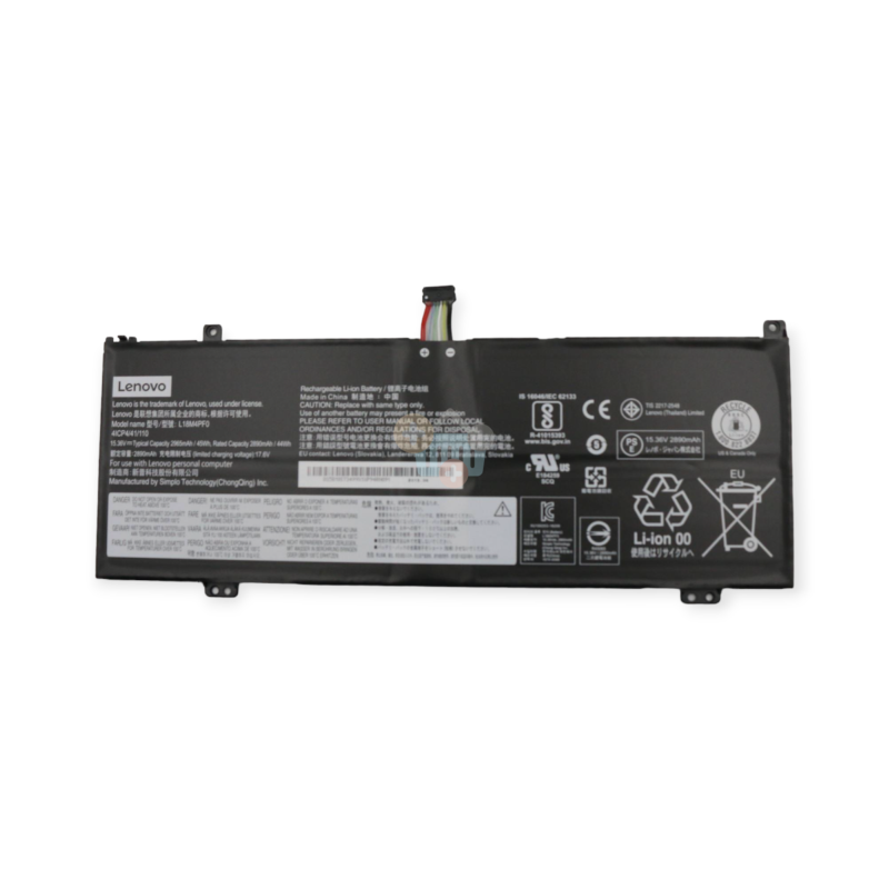 Nešiojamo kompiuterio baterija LENOVO L18D4PF0, 45Wh +++ TOP Saugumas Nešiojamo kompiuterio baterija LENOVO L18D4PF0, 45Wh +++ TOP Saugumas
