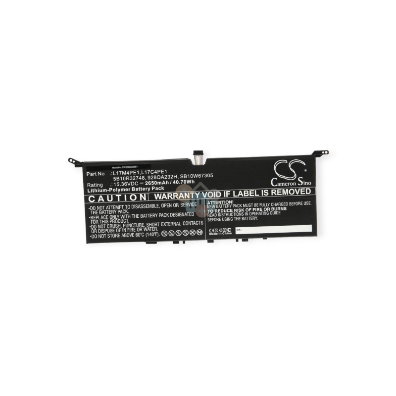 Nešiojamo kompiuterio baterija LENOVO L17C4PE1, 40.70Wh +++ TOP Efektyvumas Nešiojamo kompiuterio baterija LENOVO L17C4PE1, 40.70Wh +++ TOP Efektyvumas
