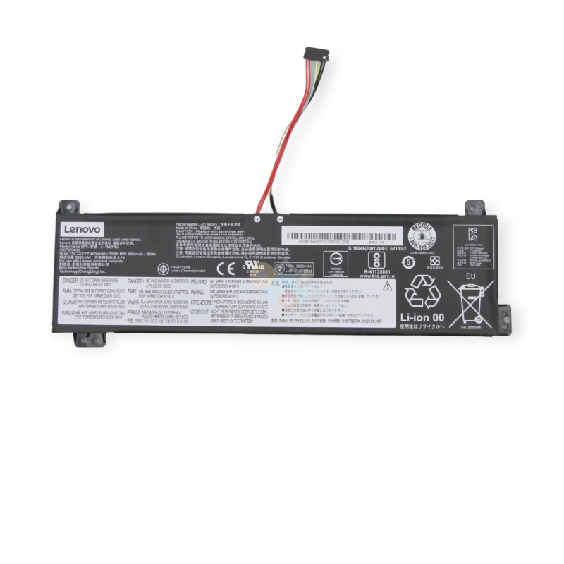 Nešiojamo kompiuterio baterija LENOVO L17L2PB3, 30Wh +++ TOP Saugumas Nešiojamo kompiuterio baterija LENOVO L17L2PB3, 30Wh +++ TOP Saugumas