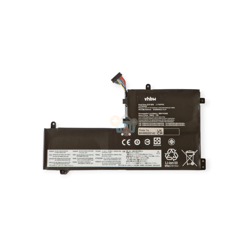 Nešiojamo kompiuterio baterija LENOVO L17M3PG1, 50Wh +++ TOP Balansas Nešiojamo kompiuterio baterija LENOVO L17M3PG1, 50Wh +++ TOP Balansas