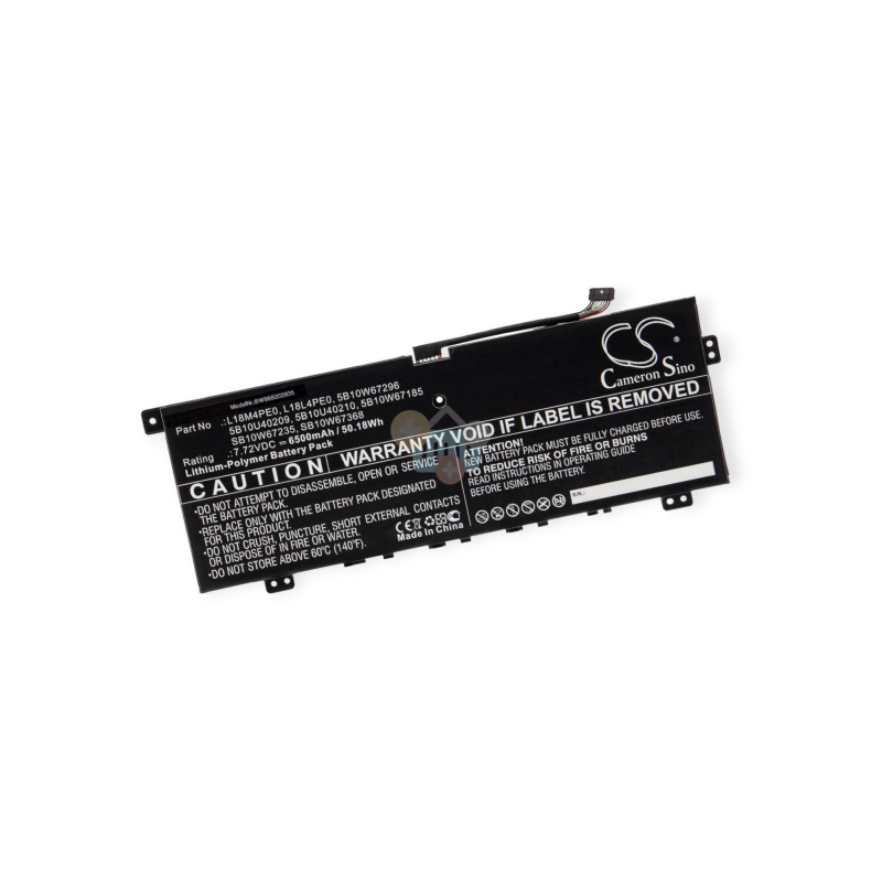 Nešiojamo kompiuterio baterija LENOVO L18L4PE0, 6500 mAh +++ TOP Balansas