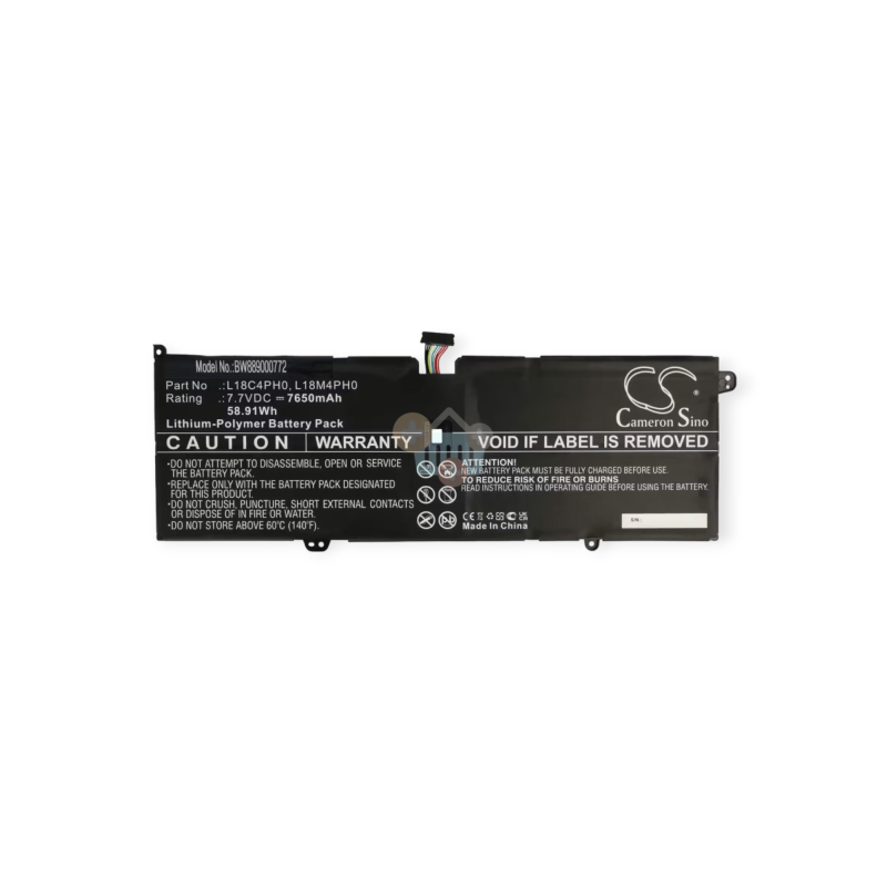 Nešiojamo kompiuterio baterija LENOVO L18M4PH0, 58.91Wh +++ TOP Efektyvumas Nešiojamo kompiuterio baterija LENOVO L18M4PH0, 58.91Wh +++ TOP Efektyvumas