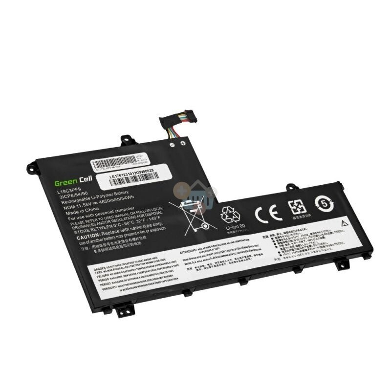 Nešiojamo kompiuterio baterija LENOVO L19C3PF1, 4650mAh +++ TOP Efektyvumas Nešiojamo kompiuterio baterija LENOVO L19C3PF1, 4650mAh +++ TOP Efektyvumas
