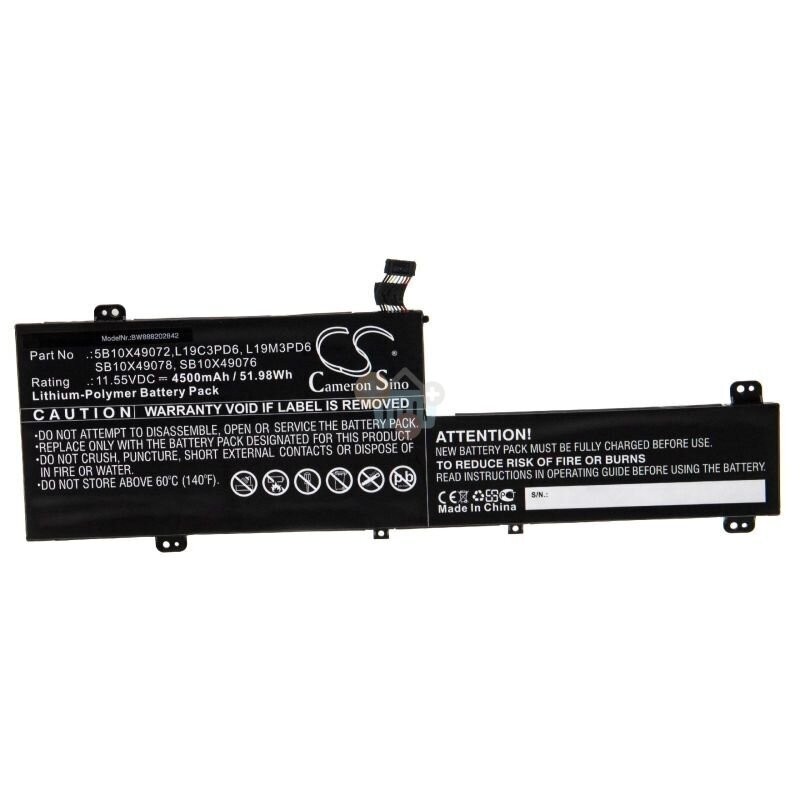 Nešiojamo kompiuterio baterija LENOVO L19L3PD6, 4500mAh/ 51.98Wh +++ TOP Balansas Nešiojamo kompiuterio baterija LENOVO L19L3PD6, 4500mAh/ 51.98Wh +++ TOP Balansas